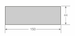 Západní červený cedr, řezivo 44x150 mm