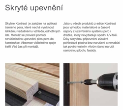 Sibiřský modřín Skyline - fasádní sestava
