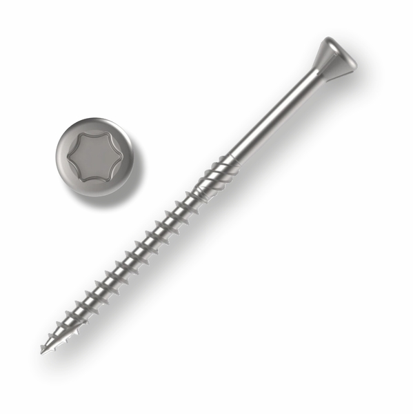 Hašpl nerezové vruty, ocel A2 pr. 5 mm
