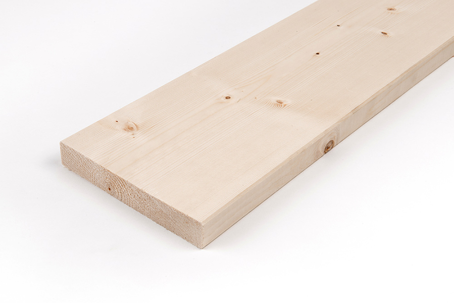 Prkno hoblované 28 x 146 mm - smrk ztepilý